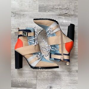 Steve Madden Woman’s Illusion Mesh Booties
